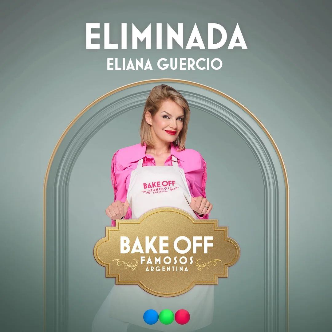 Eliana Guercio fue la nueva eliminada de Bake Off Famosos