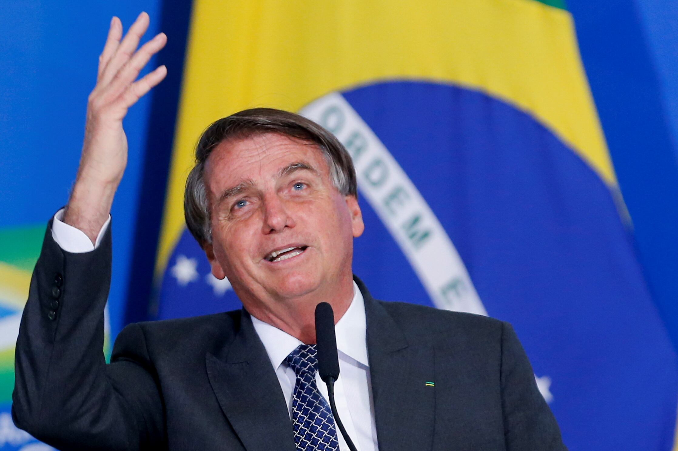 Jair Bolsonaro, presidente de Brasil.