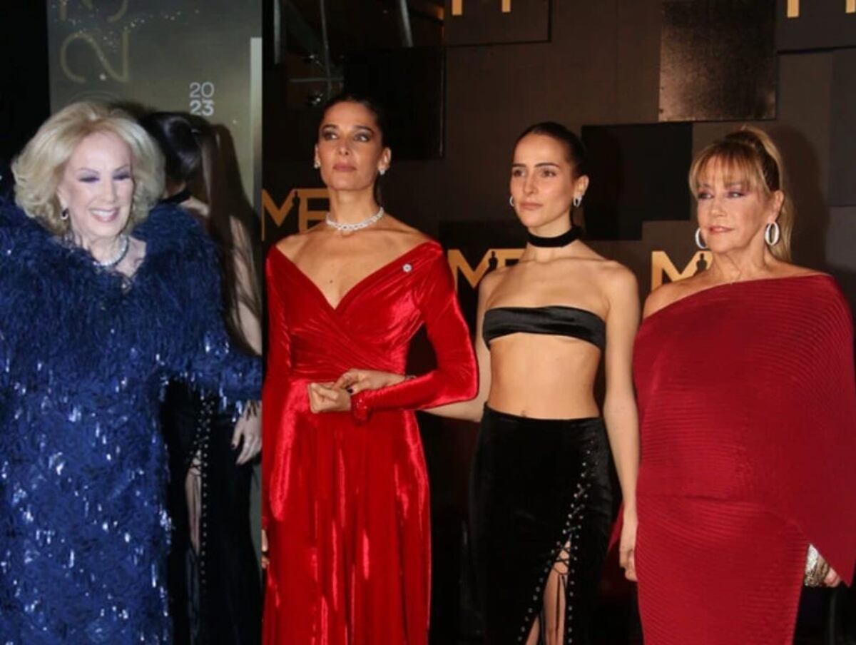 Martín Fierro 2023: los famosos que brillaron acompañados por sus hijos en la gran noche