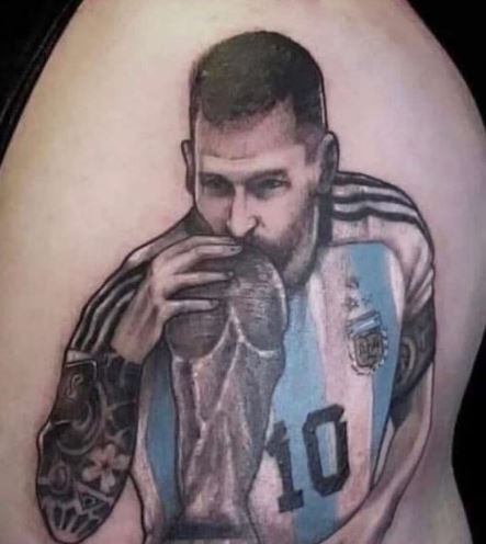 Los peores tatuajes de Argentina Campeón