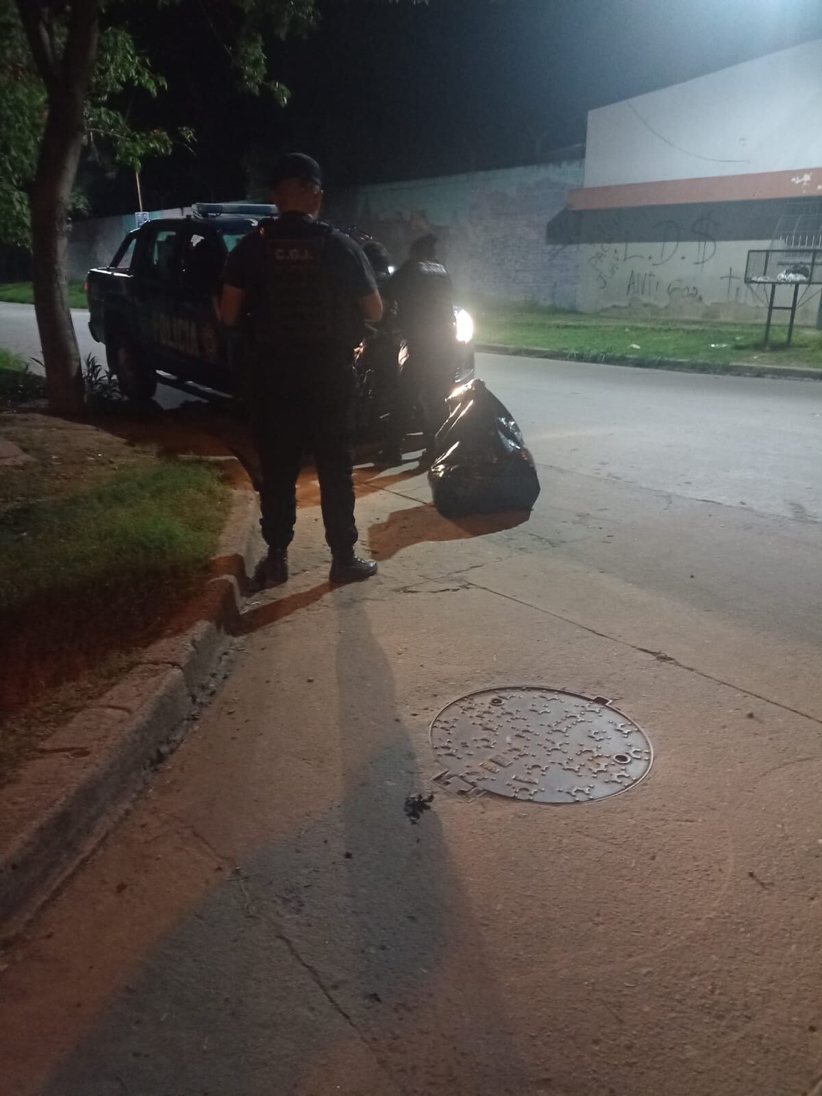 El Centro de Monitoreo detectó a un sospechoso y lo detuvieron