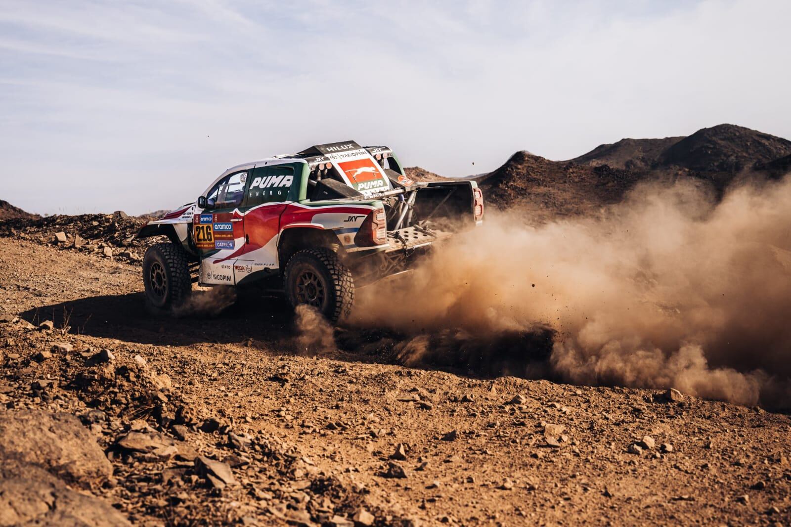 Juan Cruz Yacopini terminó 32° el prólogo del Dakar 2025 en Coches.