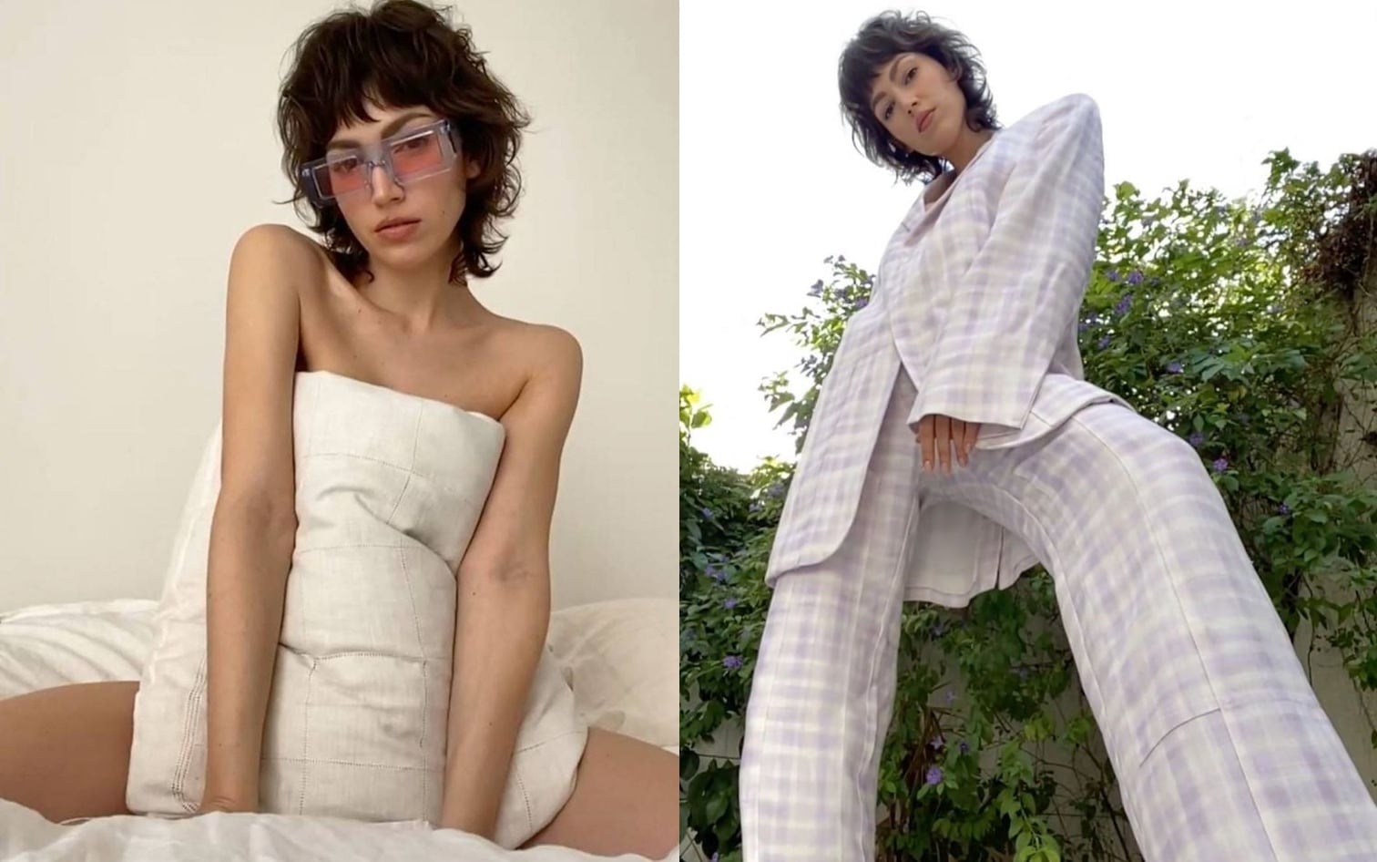 Úrsula Corberó modelo del diseñador francés Jacquemus