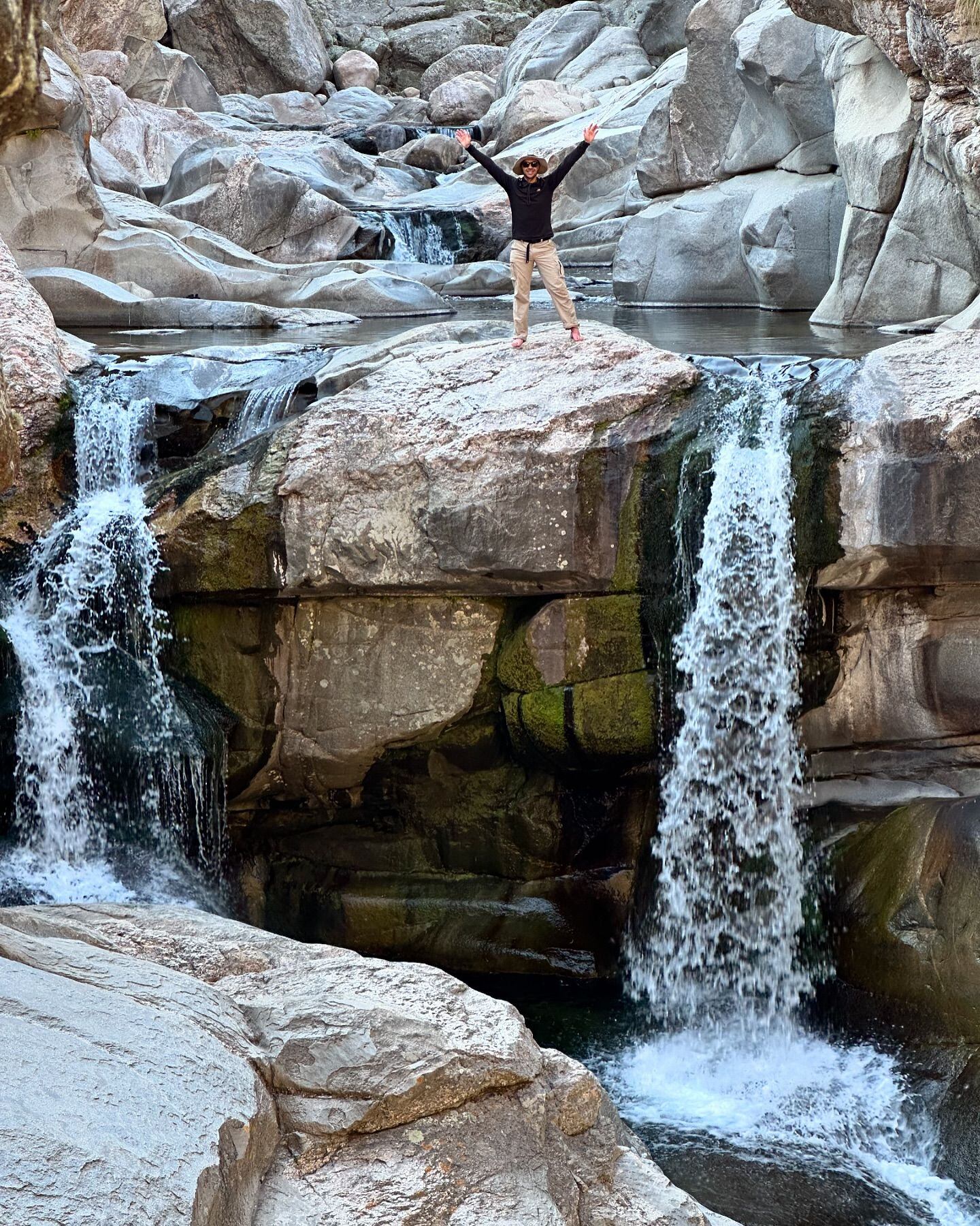 La olla con aguas cristalinas en Córdoba es un lugar ideal para combatir el calor.