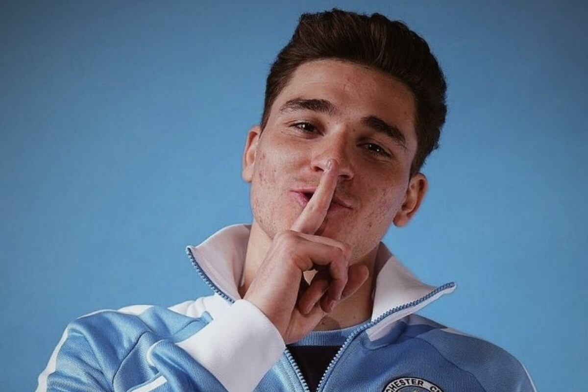 Un ídolo del fútbol argentino reveló de que club es hincha Julián Álvarez