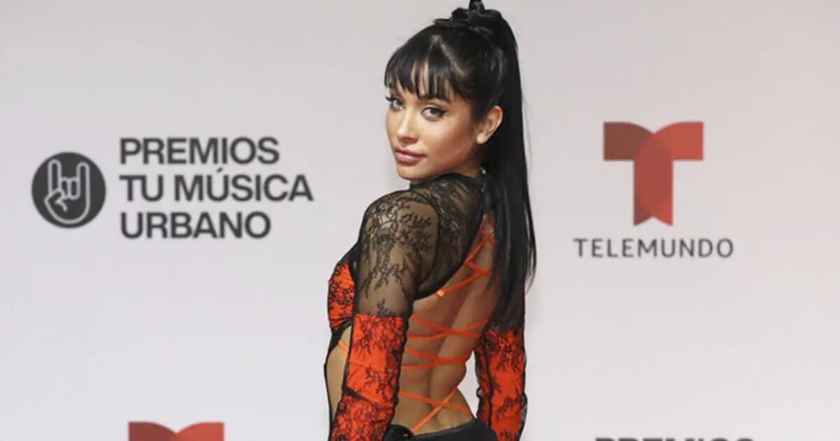 María Becerra en los Premios Tu Música Urbano 2022