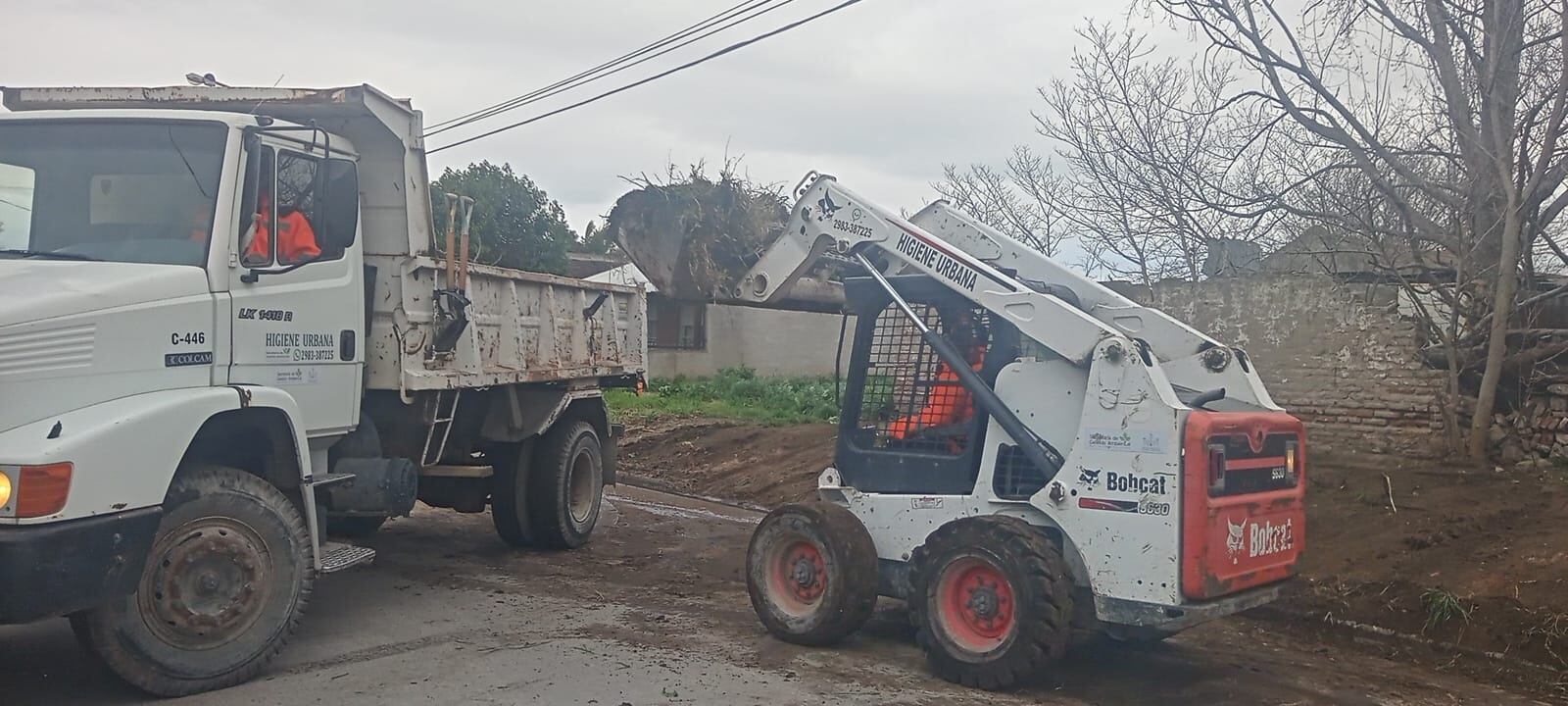 Trabajos semanales de la Coordinación de Higiene Urbana