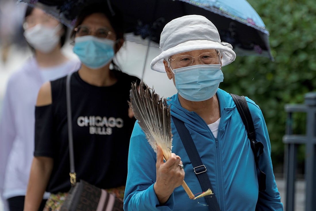 En China habían levantado las restricciones recién hace una semana. 