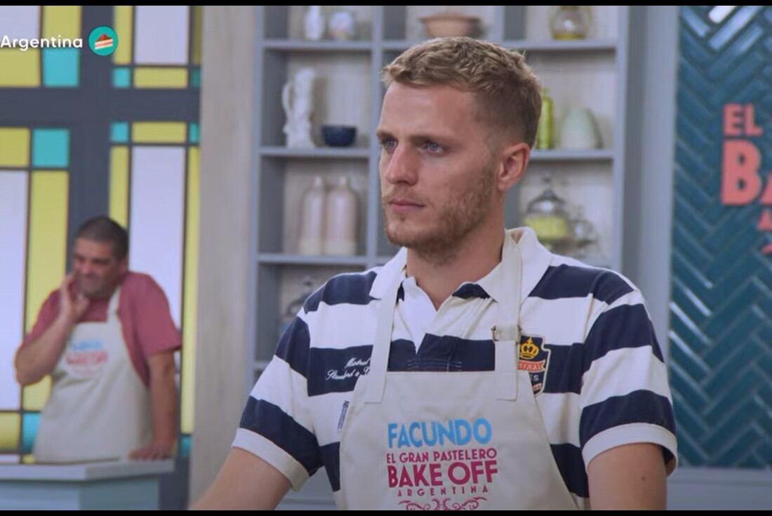 Facundo, el cordobés de "Bake Off". (Fotograma Bake Off)