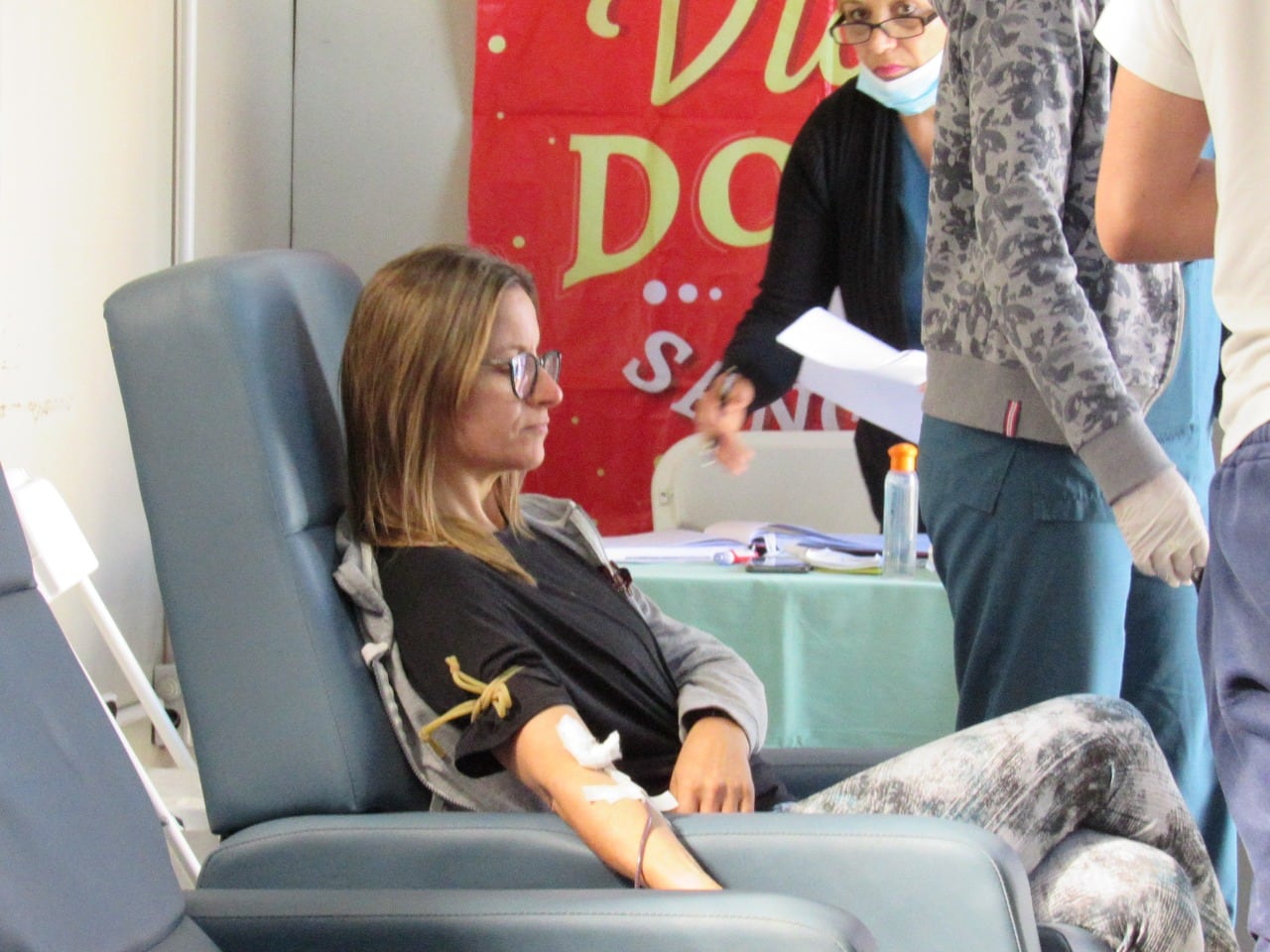 Exitosa campaña de donación de sangre en Claromecó