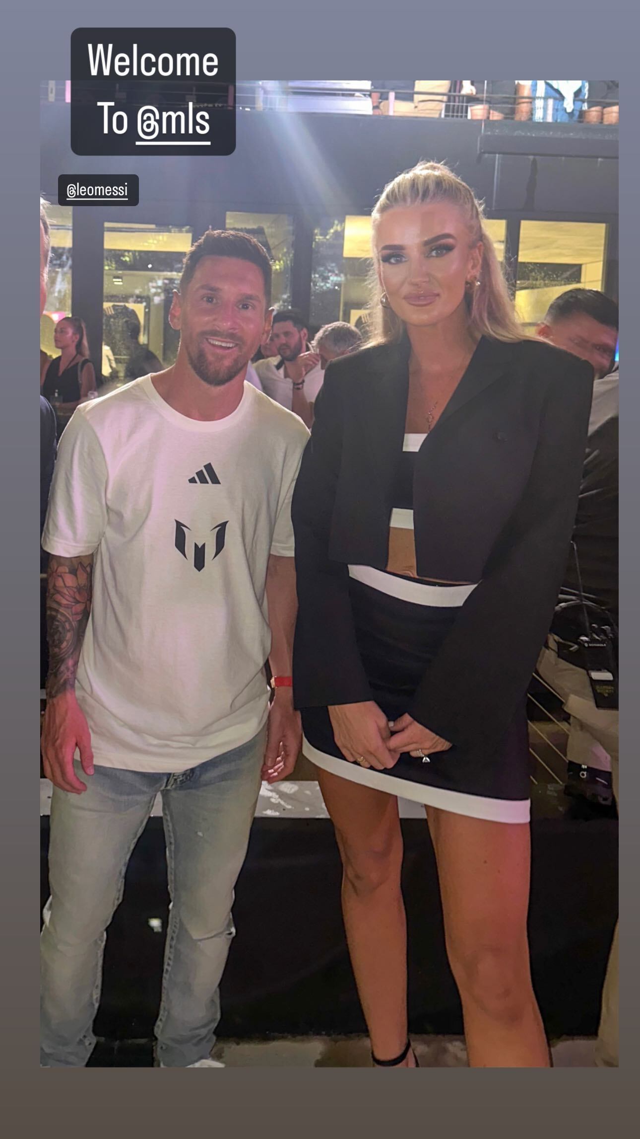 Kaylyn Kyle, la periodista que entrevistó a Lionel Messi en la presentación en Inter Miami