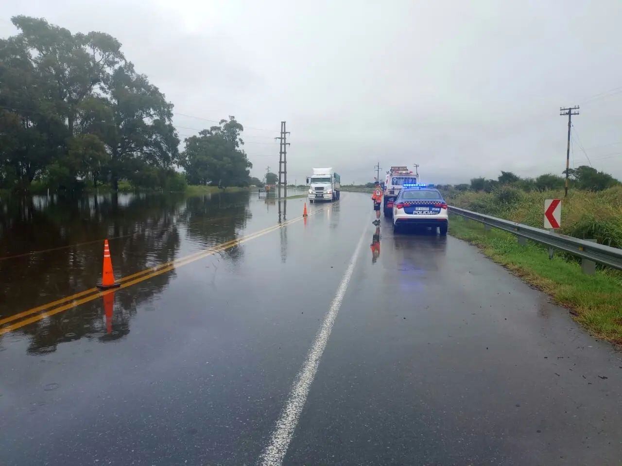 Lluvias en Arroyito