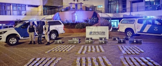 Incautan más de 240 kilogramos de marihuana en Posadas.