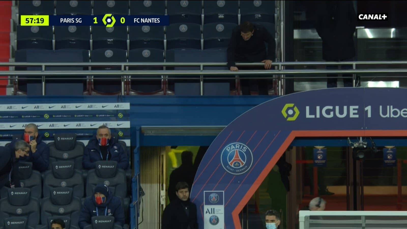 Di María: en pleno partido del PSG le avisaron de un violento robo en su casa (foto: TyC)