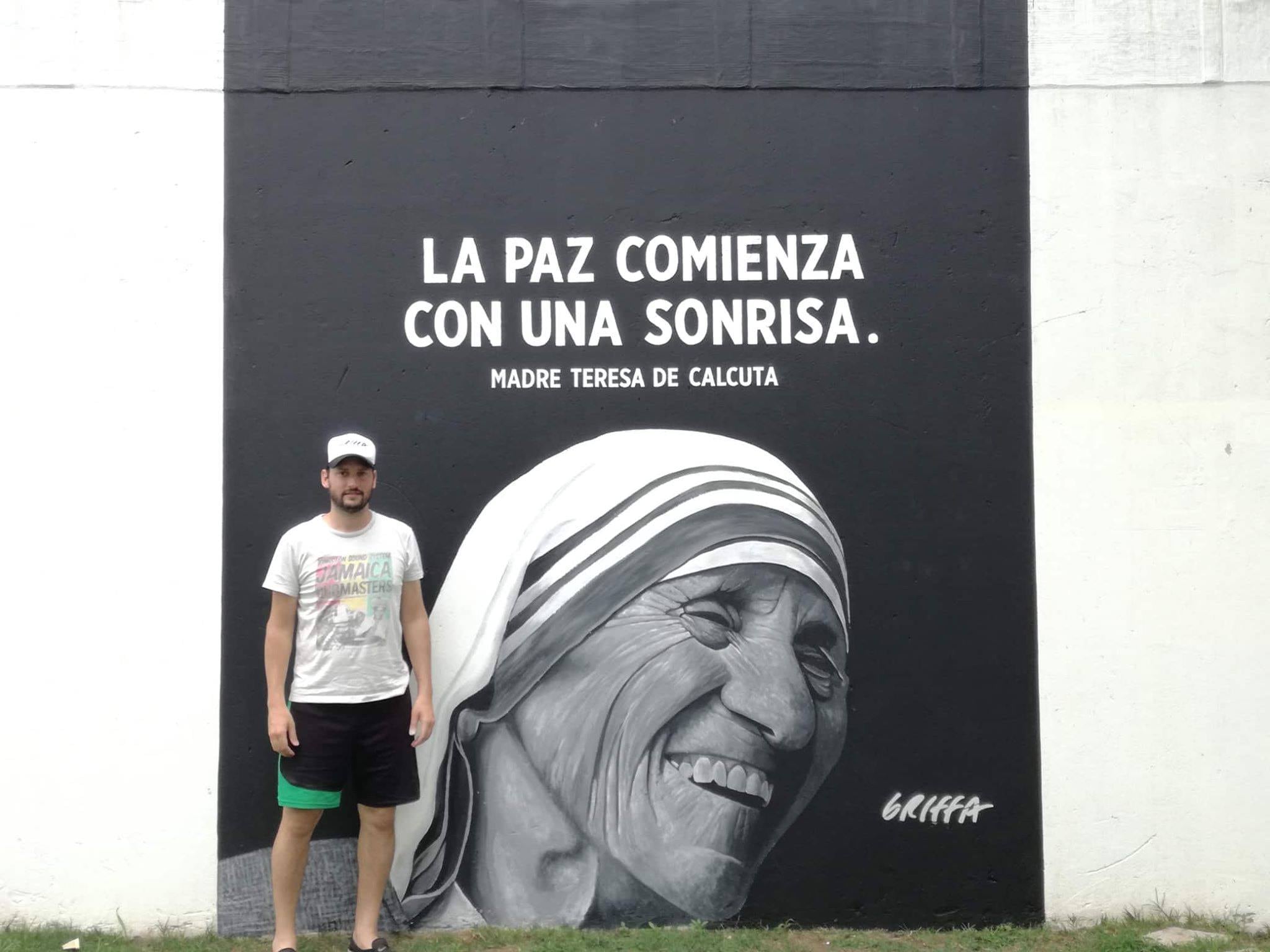 Murales del artista de Casilda (Facebook Gabriel Griffa)