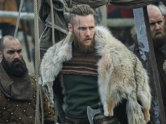 Ubbe, de "Vikings". Durante la última temporada, cobra mucho protagonismo.