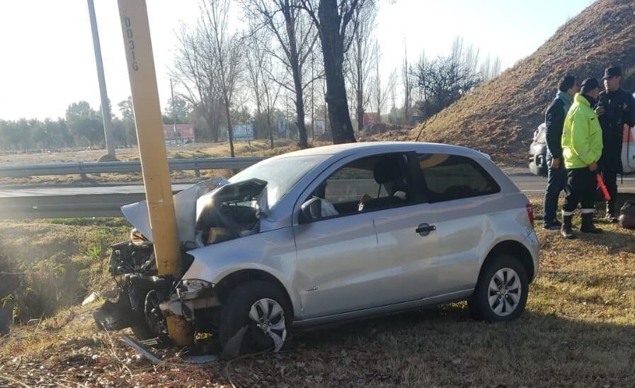 Accidente vial en Luján de Cuyo.