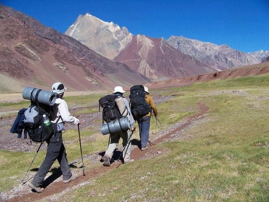 La Quebrada de Horcones queda en el Parque Provincial Aconcagua.