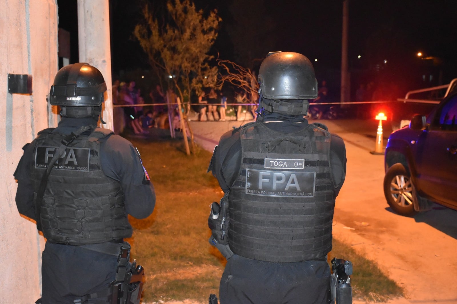 Operativo antidrogas. (PFA)