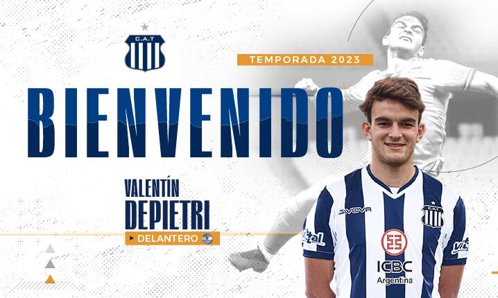 La confirmación oficial del arribo de Valentín Depietri.