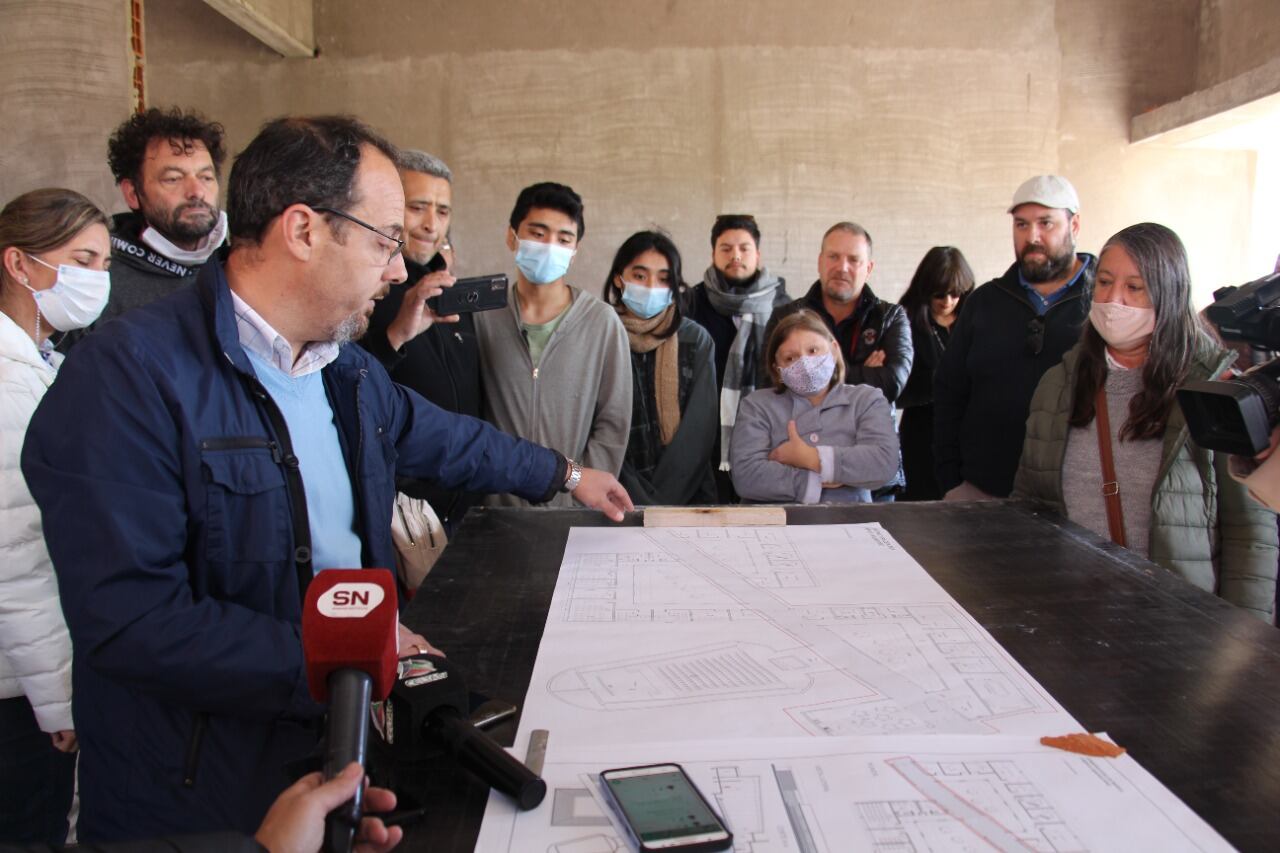 Cittadino y Fernández visitaron el Polo Educativo