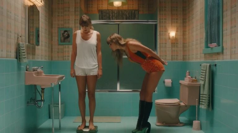 Escena eliminada de Anti-Hero de Taylor Swift.