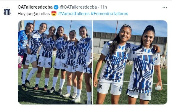 Las chicas de Talleres ganaron y quedaron punteras.