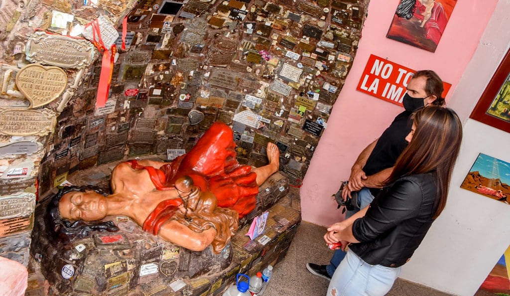 El santuario Difunta Correa es uno de los atractivos turísticos más visitados.