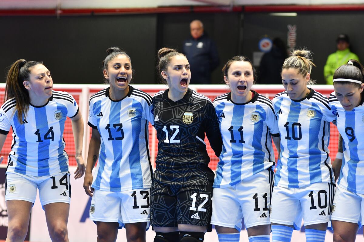Copa América de futsal femenino: Argentina arrancó con todo y aseguró otro triunfo, con las dos mendocinas titulares