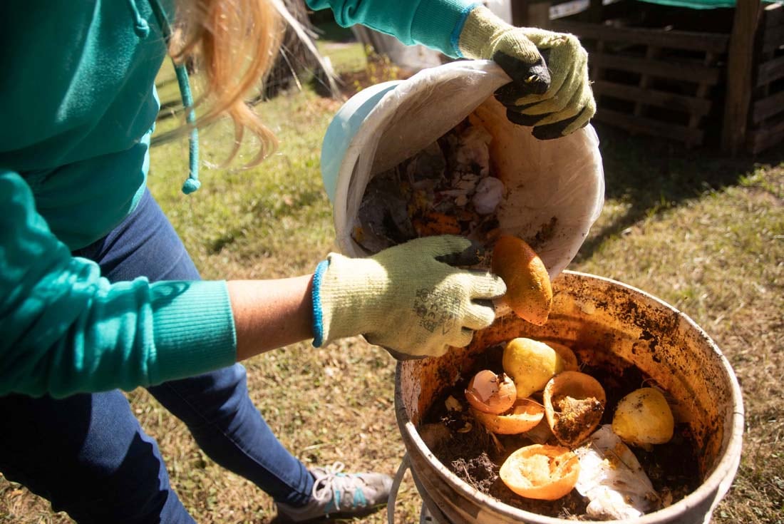 Compost lombricompuesto
compostaje- compostera. (La Voz)