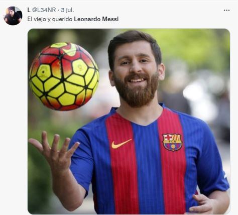 Los memes por el error al nombrar a Messi.