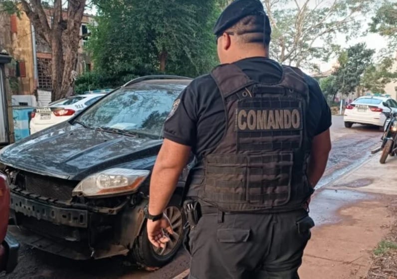 Recuperan en Posadas un automóvil robado.