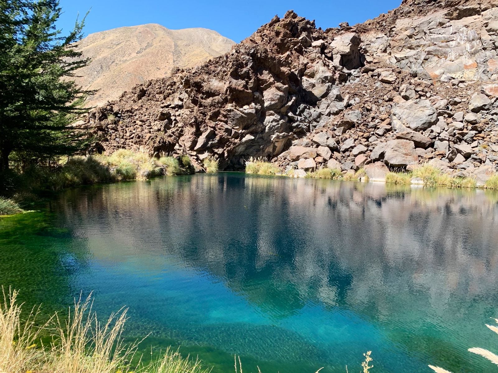 Laguna de la Niña Encantada, Malargüe, Mendoza.