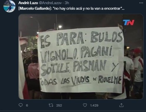 Memes sobre la respuesta de Gallardo.