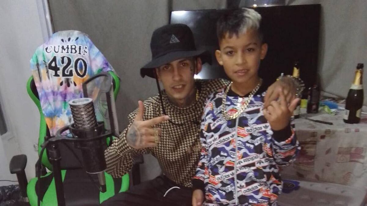 Mini L-Gante en Rosario: un nene de 9 años va por la senda de la cumbia 420