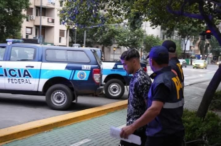 Yao Cabrera fue detenido en Córdoba.