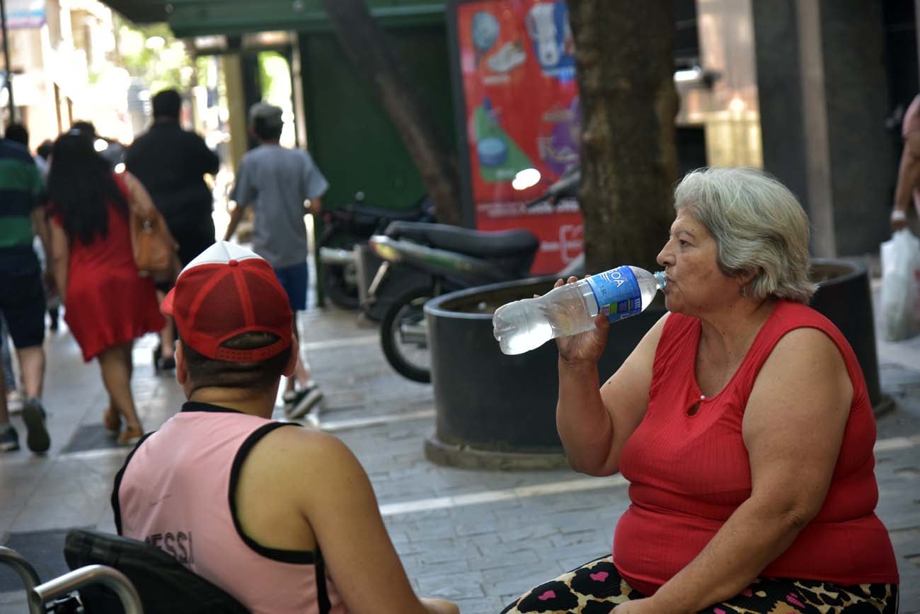 Calor extremo en Córdoba Foto Ramiro Pereyra /La Voz