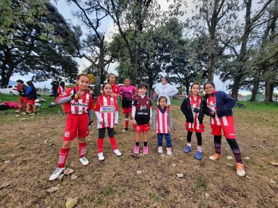 Escuela de Fútbol Infantil femenino.