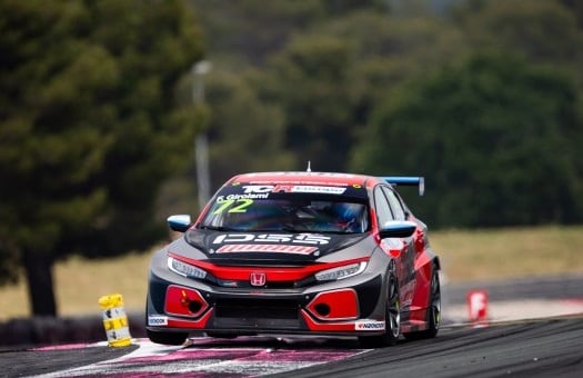 El Honda Civic Type R de Girolami en Le Castellet.