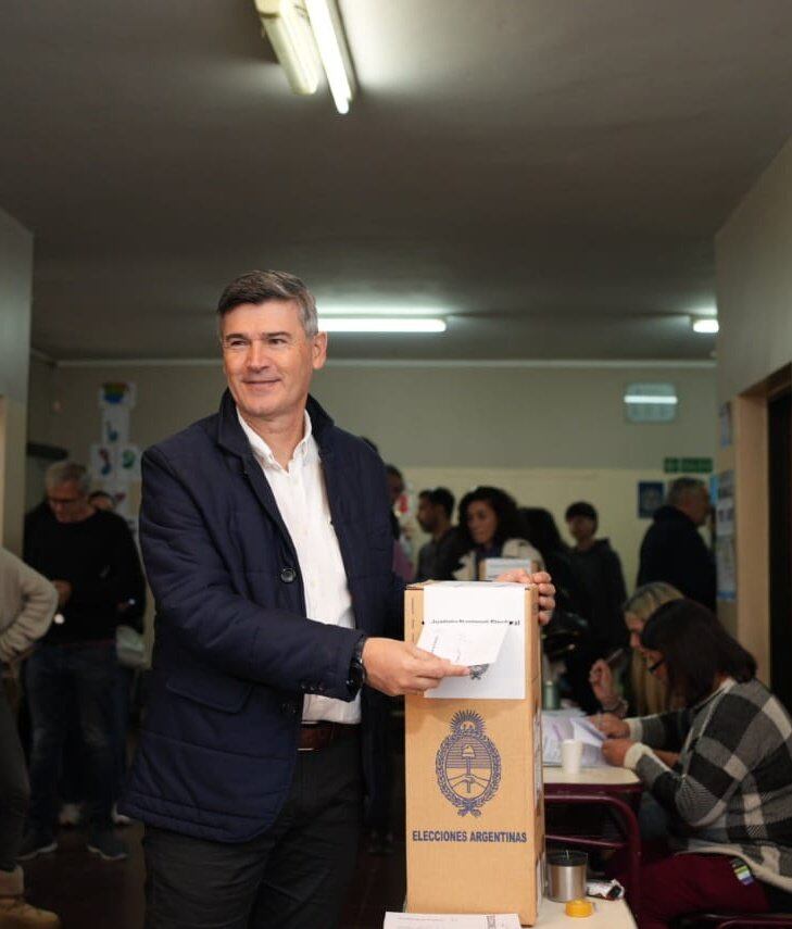 Daniel Passerini emitió su voto.