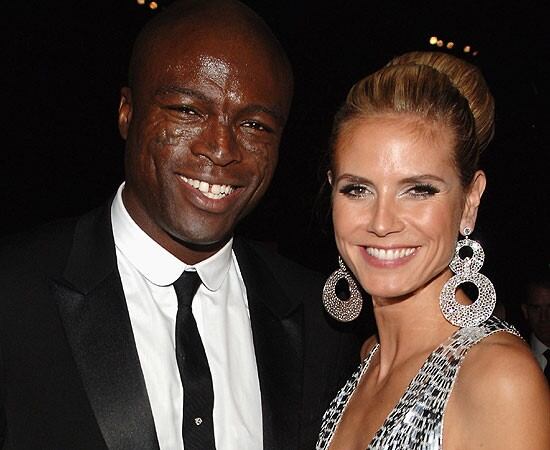 Seal y Heidi Klum.