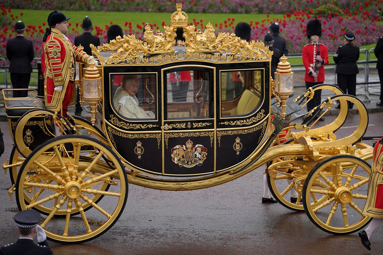 La coronación de Carlos III (AP).