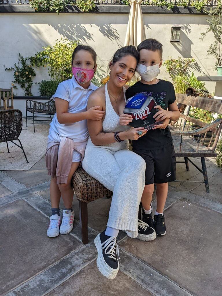 Victoria Vannucci y los hijos que tuvo con Matías Garfunkel