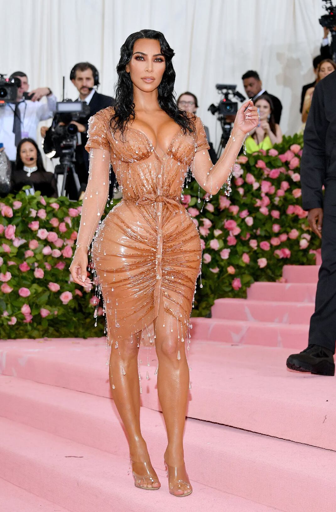 Kim Kardashian en la MET Gala 2019.