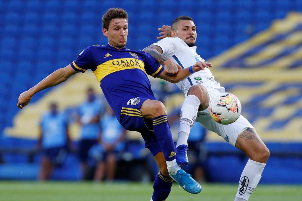 Franco Soldano, el nueve que tiene Boca (Fotobaires/Archivo)