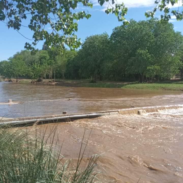 El río Panaholma comenzará  a  crecer este mediodía.