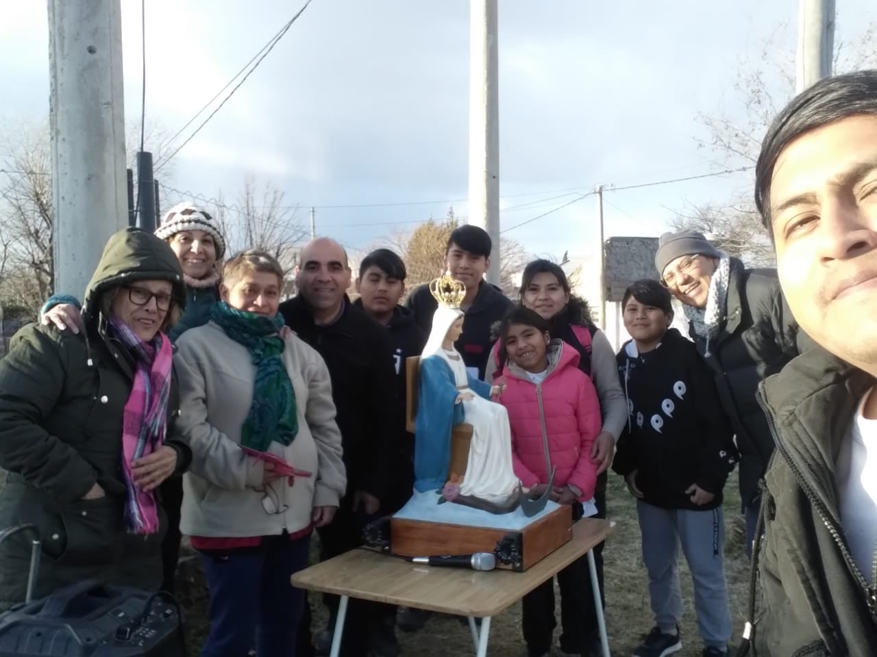 Novena por el barrio Nueva Bahía Blanca