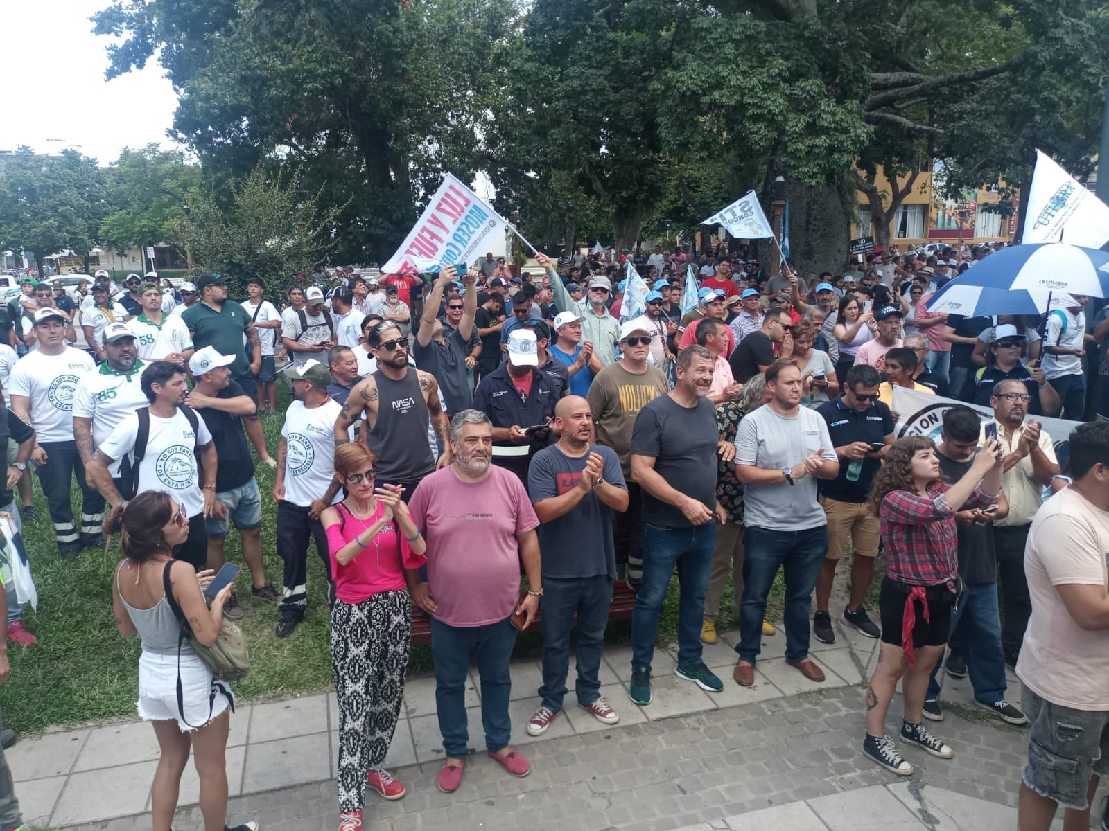 Paro Nacional en Concordia.