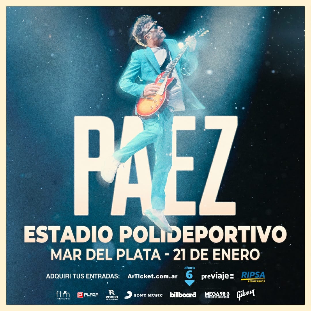 El referente de nuestra música nacional y latinoamericana se presentará en el Estadio Polideportivo Islas Malvinas el viernes 21 de enero, 21hs.