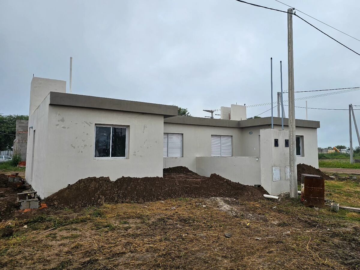 El Municipio continúa con la construcción de 81 viviendas en el sector sur de Arroyito